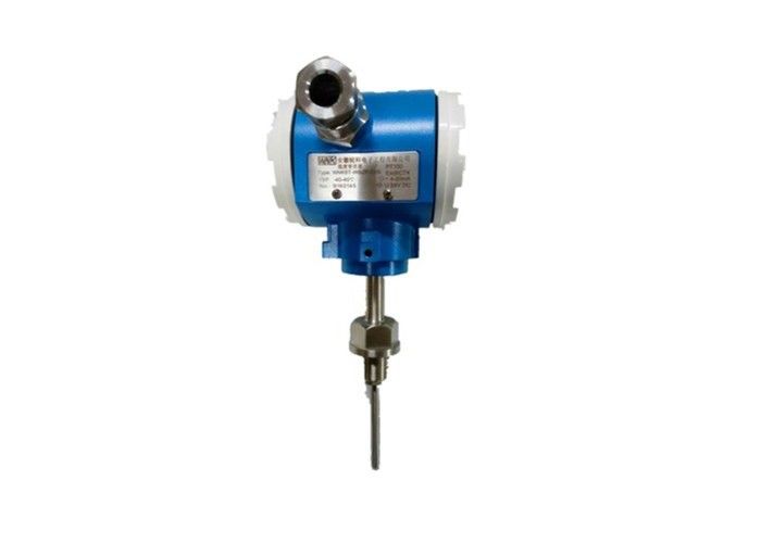 RTD 4-20mA Industrial Temperature Transmitter 0.2%F.S Accuracy 24V Power Supply